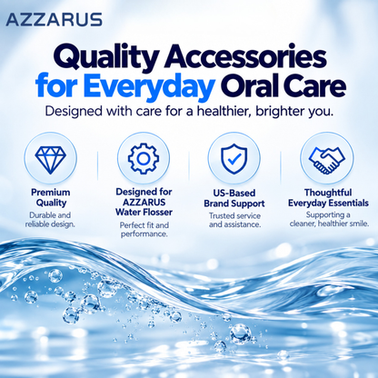 AZZARUS water flosser accessories quality features