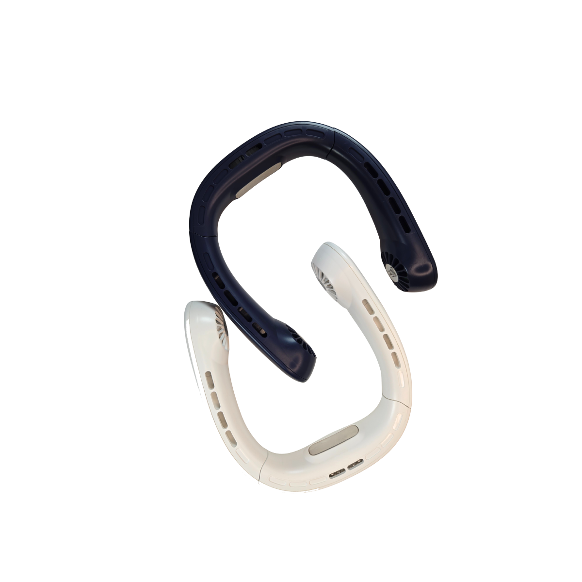 Neck Fan, Hands Free Bladeless Neck Fans Portable Rechargeable, 4800 mAh Battery Operated Wearable Personal Fan