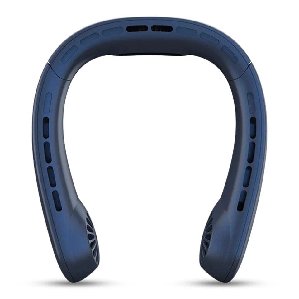 Neck Fan, Hands Free Bladeless Neck Fans Portable Rechargeable, 4800 mAh Battery Operated Wearable Personal Fan